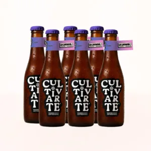 Foto de six pack de kombuchas cultivarte sabor lalavand